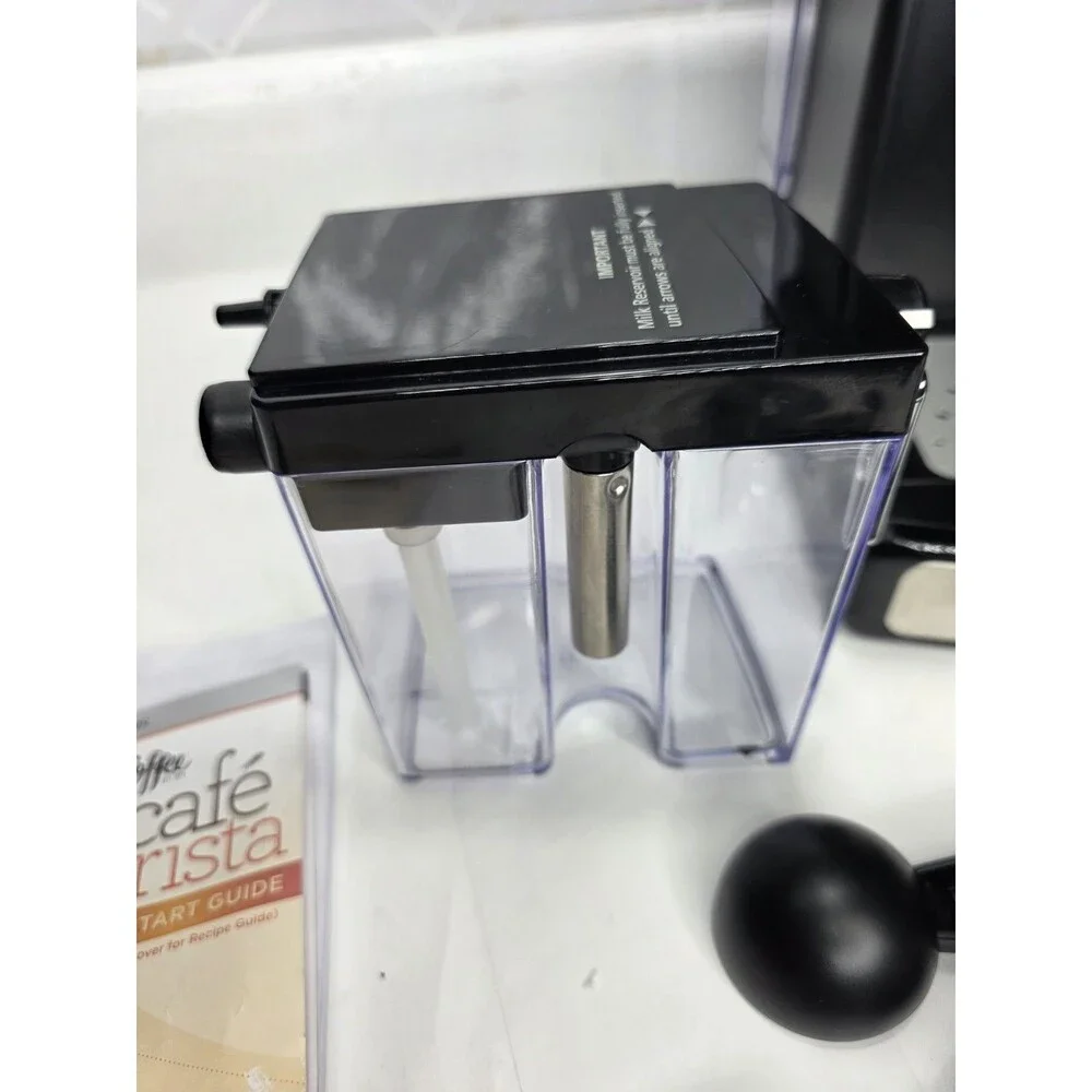 Mr. Coffee BVMC-ECMP1000-RB Café Barista Espresso/Cappuccino Maker Tested Works